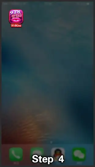 Kiss918 Installation Guide Step 4